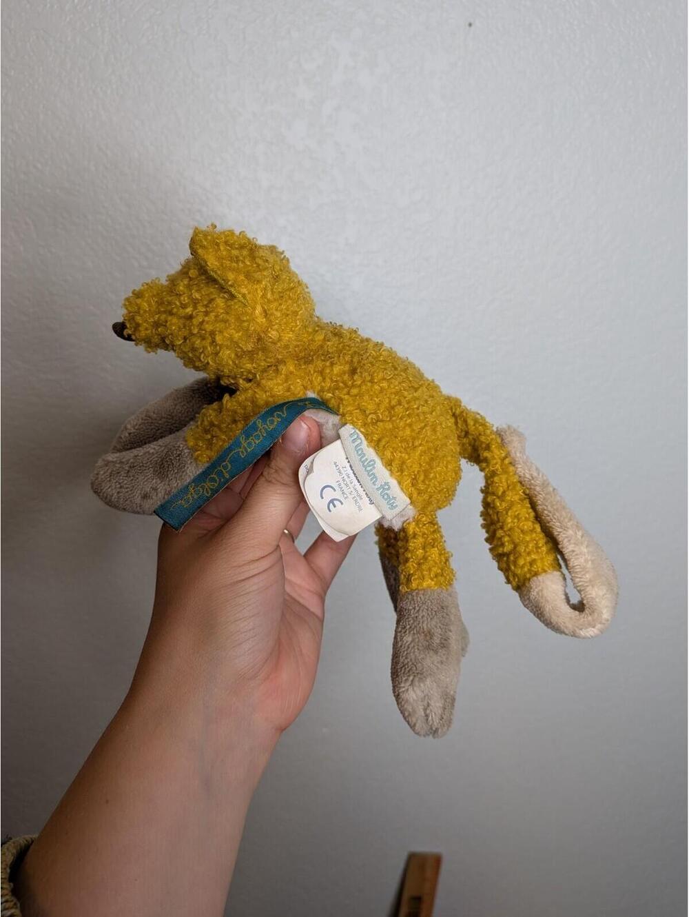Moulin Roty La Grande Famille Soft Toy Plush Fox 8-inch